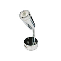  FLEXIBLE ARM SILVER DIMMABLE USB