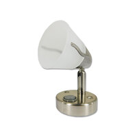  LED FROSTED GLASS SWIVEL READING LIGHT