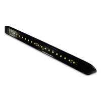  250MM SLIMLINE AWNING LIGHT BLACK