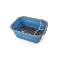 Popup Dish Tray And Tub 15L Blue