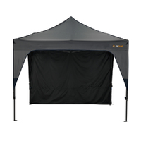 OZtrail Blockout Deluxe Gazebo Solid Wall 3.0m