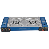 Companion Double Butane Stove with Hotplate