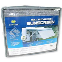  11' COAST SUN SCREEN SHADE T/S CAREFREE AWNING - 3110MM X 1800MM