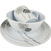  COAST DANDELIONS MELAMINE 16PC DINNER SET