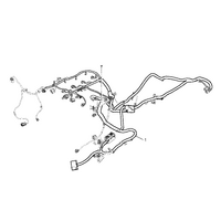 Genuine Holden RG Colorado Fuel Injector Wiring Harness MY14 52084757