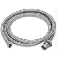  BRAIDED HOSE 3 METRE 3/8 SAE TO BAYONET