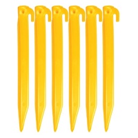 OZtrail Tent Peg ABS Plastic 23cm 6 Pack