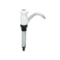  HANDPUMP - TROJAN WHITE WITH ALUM SHAFT