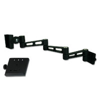  SPHERE S2 BLACK TRIPLE ARM TV BRACKET