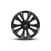 Genuine Hyundai 18" OSAN Satin Black Single Alloy Wheel