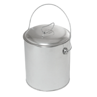 Campfire Tin Billy Can with Lid 6.0L