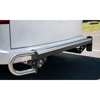 Genuine Hyundai Staria Rear Step with Corner Protectors