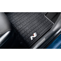 Genuine Hyundai i20 N Tailored Rubber Floor Mats (set of 4)