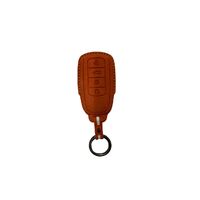 Orange Suede Key Case for Chery Omoda 5, Tiggo 4, Tiggo 7 Pro, Tiggo 8 Pro models