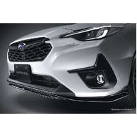 Genuine Subaru STI Front Under Spoiler Black for Impreza AWD MY24 (From 2024)