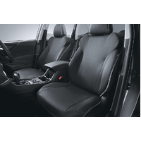 Genuine Subaru Front Black All Weather Seat Covers for Forester