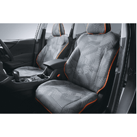 Genuine Subaru Front Stripe All Weather Seat Covers for Forester