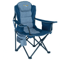 OZtrail Big Boy Arm Chair Blue