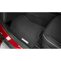 Genuine Hyundai Venue Tailored Carpet Floor Mats - White Stitching