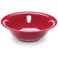 Campfire Melamine Dessert Bowl 18cm Burgundy