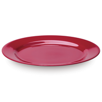 Campfire Melamine Dinner Plate 25cm Burgundy