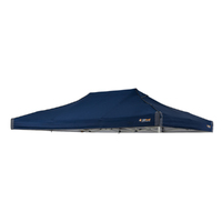 OZtrail HydroFlow Deluxe Gazebo Canopy 4.5m Blue