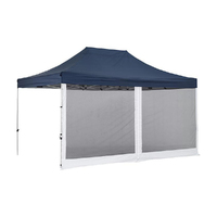 OZtrail Gazebo Mesh Wall Centre-Zip 4.5m