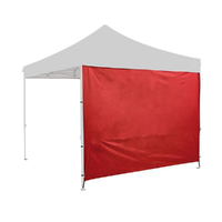 OZtrail GAZEBO HEAVY DUTY SOLID WALL 3.0M RED