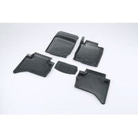 Genuine Mitsubishi MR Triton Rubber Floor Mat Set - Raised Edge