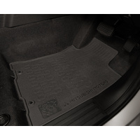 Genuine Mitsubishi MV Triton Double Cab Rubber Floor Mats - Low Edge