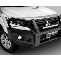 Genuine Mitsubishi MR Triton Black Bullbar