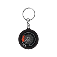 Genuine Hyundai N Wheel Keyring