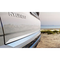 Genuine Hyundai Tucson NX4 Tailgate Trim Line - Brushed Alloy