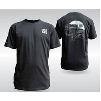 *CLEARANCE ITEM* Nissan G60 Patrol Black T Shirt NU-321