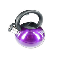 2.5L STAINLESS STEEL WHISTLING KETTLE - PURPLE