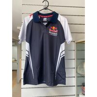 Holden RedBull Racing Team Womens Polo Shirt White & Navy Blue