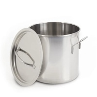 Campfire Stockpot Stainless Steel 20L