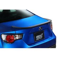 STI GENUINE OEM SUBARU BRZ (ZC) MAT BLACK TRUNK SPOILER MPN # ST96050AS230