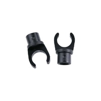 OZtrail Tent Pole Plastic Tube Clips 19mm 2 Pack