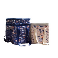 Our Time Insulated Double Compartment Cooler Bag - Australian Blue