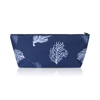 Our Time Beach Accessory Wallet - Navy Coral